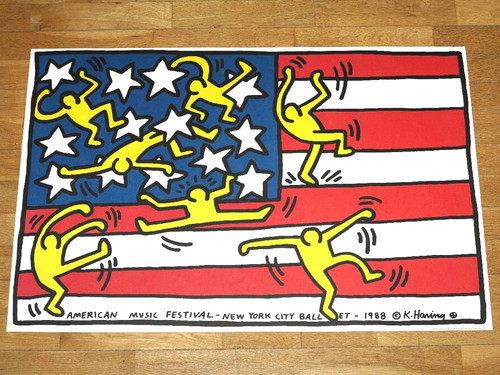 Keith haring poster - keith,