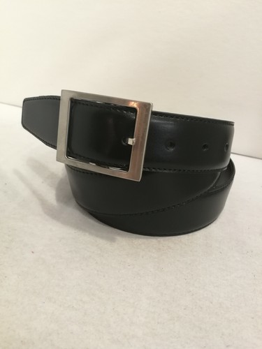 Cintura uomo pelle nera - uomo,