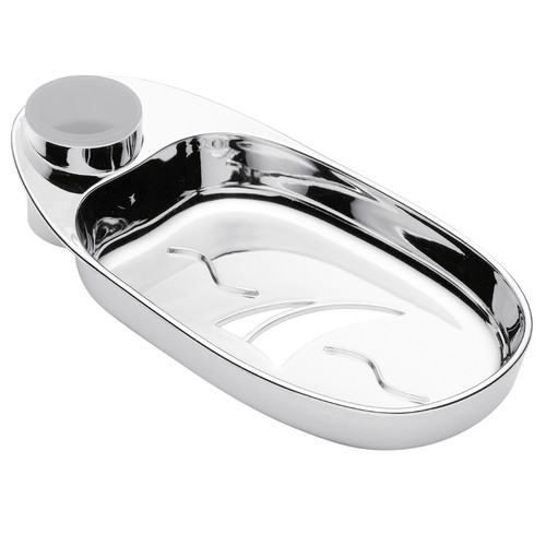 Schläfer porta sapone cromo - porta,
