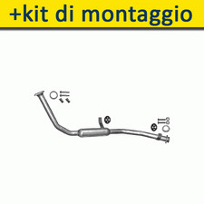 SUZUKI SAMURAI SJ413 1.3 60-64/64HP 1984-1992 Silenziatore Marmitta Centrale+