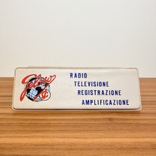 Cartellino pubblicitario radio - cartellino,