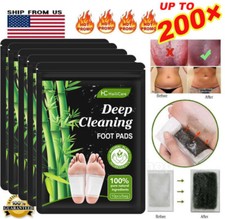 200-10x Cerotti Piedi Detox