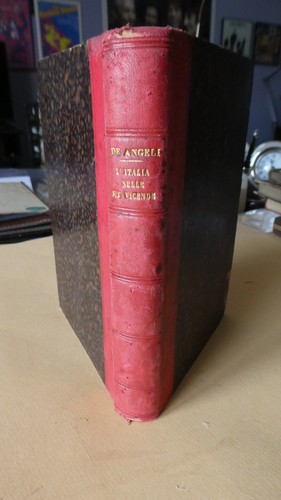 Libro antico 1885 - -, 1885"l'italia
