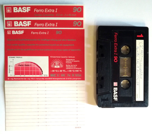 Musicassetta basf ferro - mc,