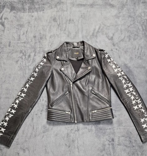 Maje giacca pelle - pelle, biker