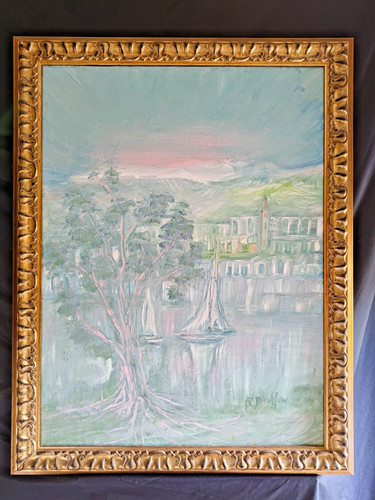 Quadro olio tela - olio, su