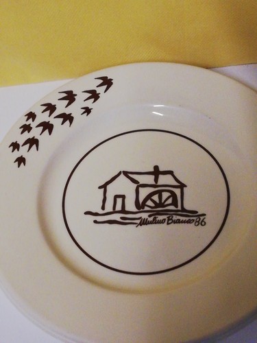 Mulino bianco piatto - il, coccio