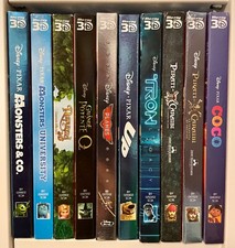 33 Blu Ray 3D 2D Disney Slip