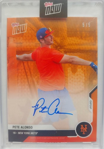 Pete alonso mets 2020 topps - pete,
