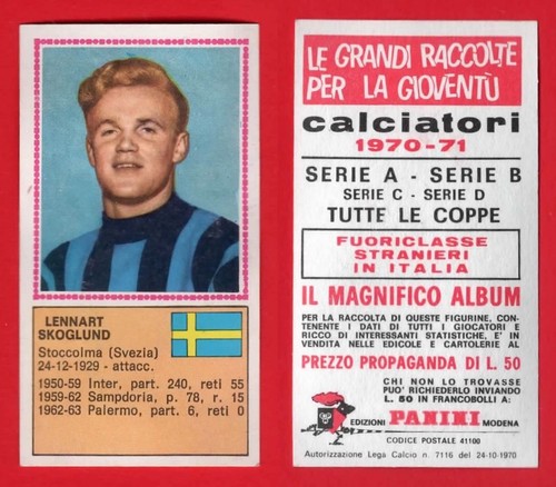 Figurina calciatori panini - figurina,