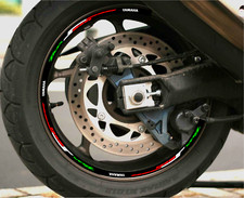 KIT adesivi CERCHI moto yamaha tmax 500 530 560 strisce RUOTE  t-max STICKERS