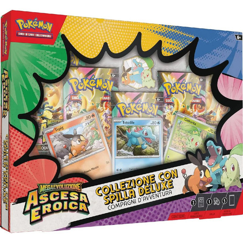 Pokemon collezione con spilla - pokemon,