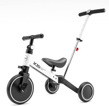 4 in 1 Triciclo per Bambini Con Putter Staccabile Bicicletta Equilibrio Adatto p