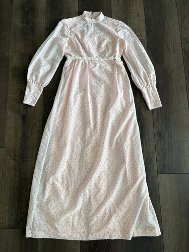 Maxi abito vintage - , rosa