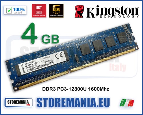 Kingston memoria ram - -, 4