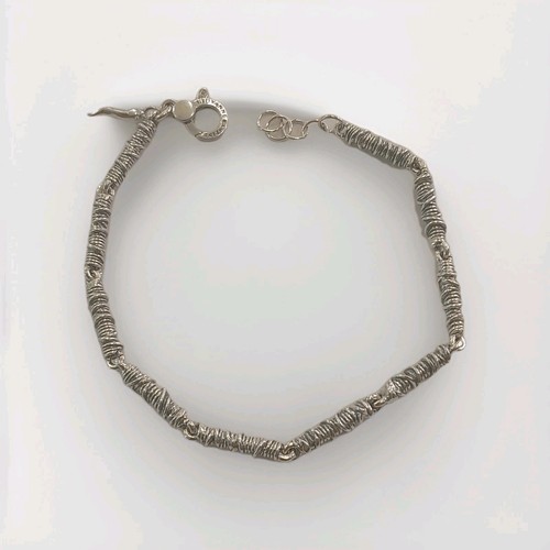 Bracciale uomo raspini argento
