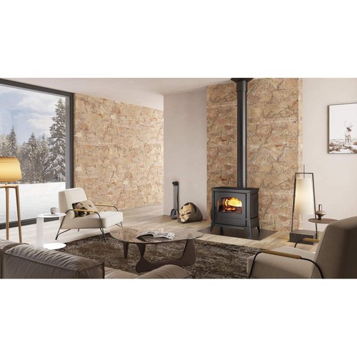 Stufa legna catalitica - a,