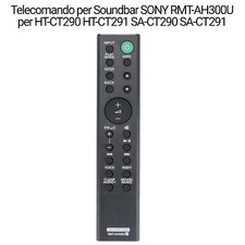 Telecomando per soundbar sony - telecomando,