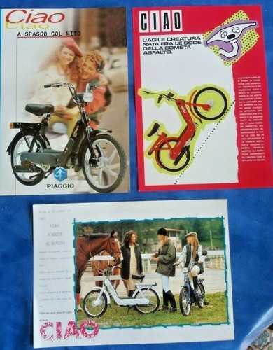 Lotto depliant piaggio ciao - 3,