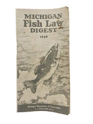 1949 michigan fish - michigan, law