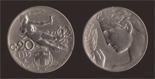 Centesimi 1919 liberta - centesimi,
