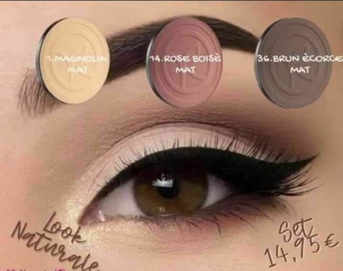 Yves rocher tris ombretti look - rocher,