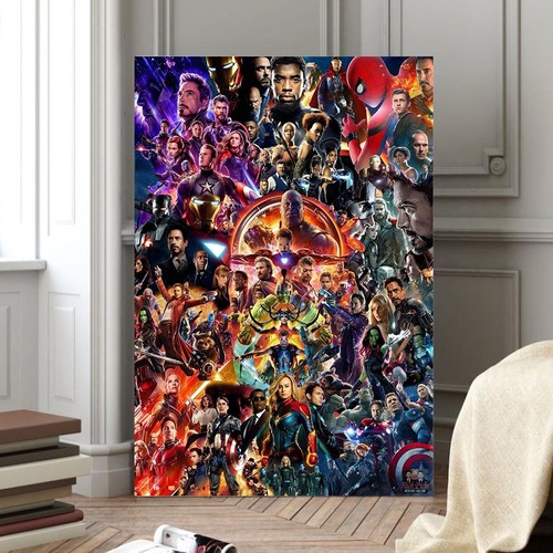 Poster collage marvel avengers - collage,