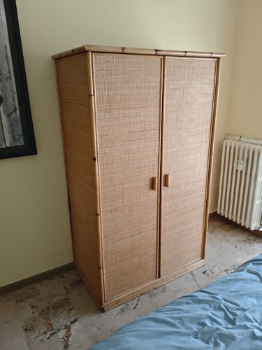 Armadio vimini bambù - in, e