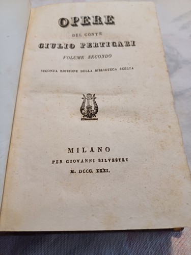 Libro antico opere - antico, del