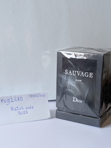 Dior sauvage elixir - sauvage,