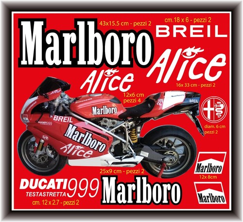 Adesivi marlboro kit ducati - kit, x