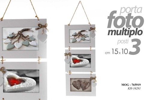 Portafoto multiplo parete 3 - da,