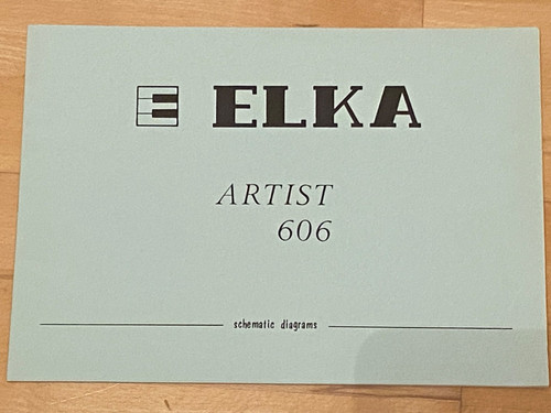 Elka artist 606 service - 606,