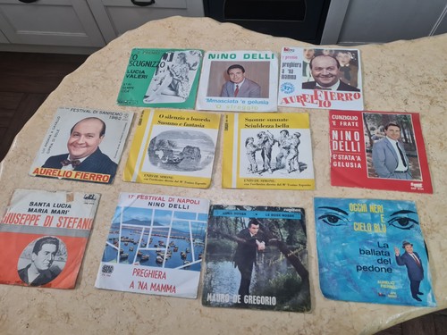 Dischi vinili giri musica - 45,