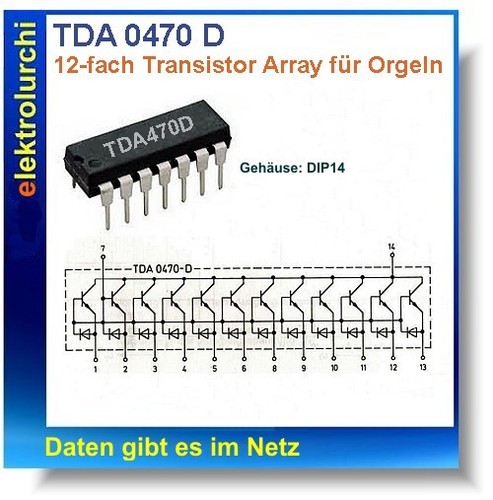 Tda0470d itt transistor - tda0470d,