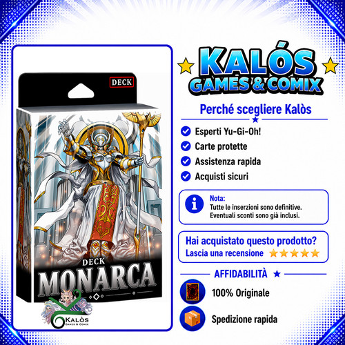 Yugioh mazzo deck monarca da - deck,