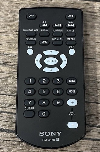 Sony x170 telecomando - sony, rm-x170