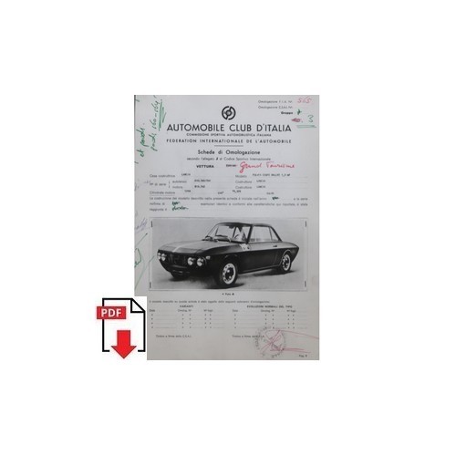 1970 lancia fulvia coupé - 1970,