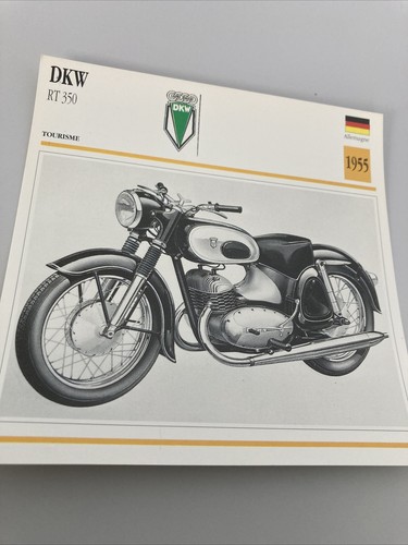 Dkw 350 1955 - dkw, carte