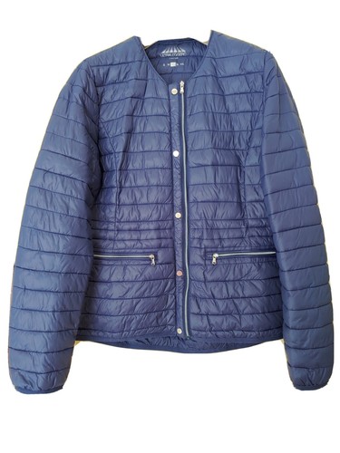 Piumino ultraleggero blu