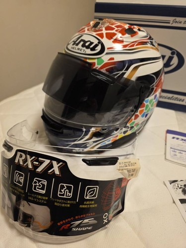 Arai nakagami gp2 helmet - arai,