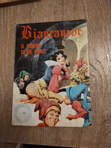 Fumetto biancaneve frollo - fumetto,
