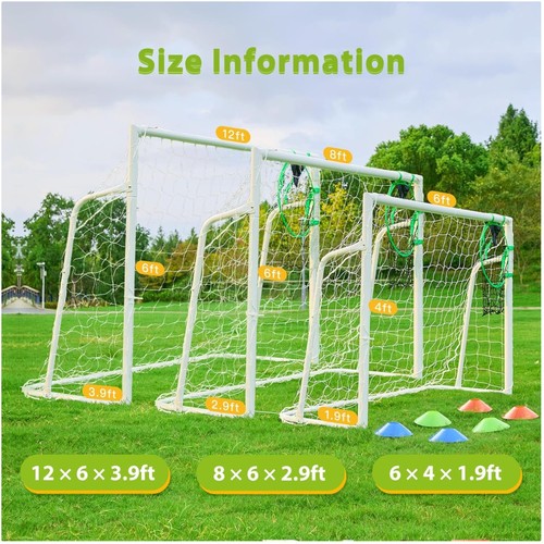 Set gol calcio acciaio di - in,