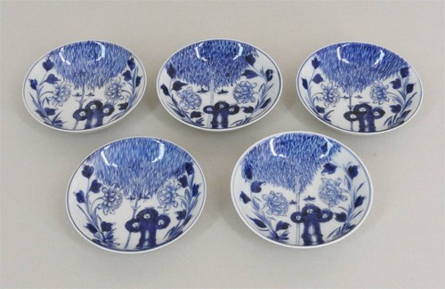 Set piatti floreali giapponesi