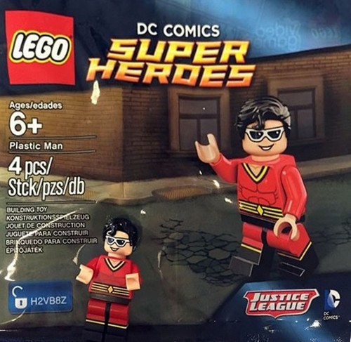 Lego super heroes plastic man - super,