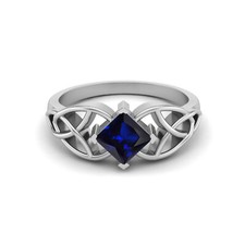 Anello celtico solitario