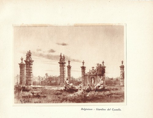Stampa antica belgioioso - stampa,