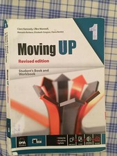 Moving student book and - moving, up