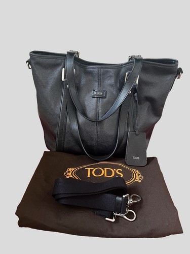 Tods hobo bag - black, in