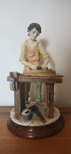 Statuina vintage capodimonte - vintage,